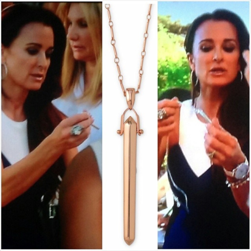 ~ stella & dot ~ rose gold rebel pendant - Picture 6 of 6
